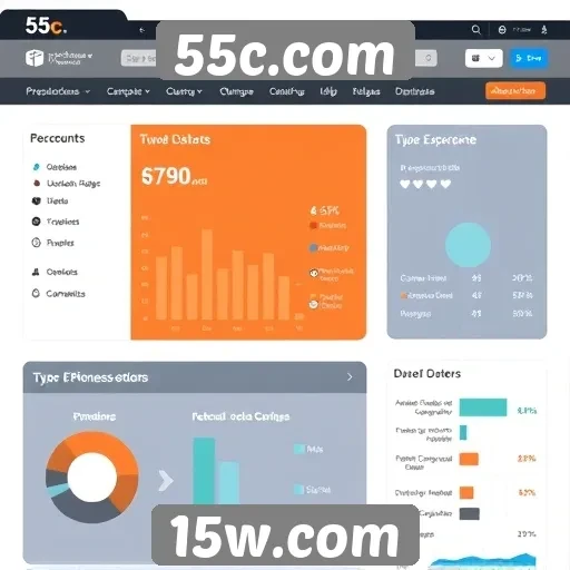 Avaliação da interface do usuário em 55c.com